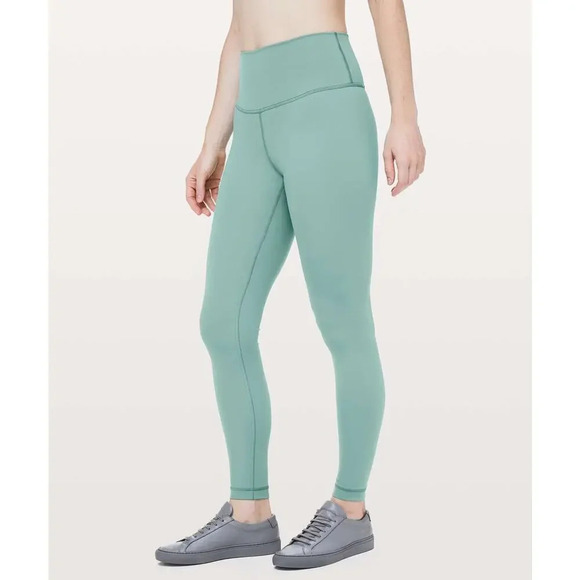 Lululemon Wunder Under Hi-Rise Tight Frosted Pine Size 10 - Picture 1 of 9